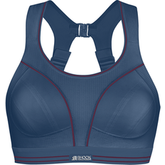 Ultimate Run Bra - Winter Blue/Cranberry Splash