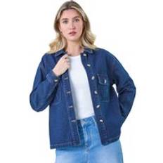 Men Outerwear Dusk Relaxed Denim Jacket - Indigo