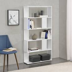 [en.casa] Hyllor [en.casa] Aneby Bücherregal 159 x 80 x 24 cm Wandregal