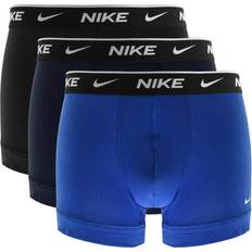 Mies Miesten alusvaatteet ale Nike Bokserit 3 Pack - Navy/Blue