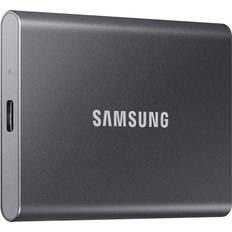 Samsung External - SSD Hard Drives Samsung 4TB T7 Portable SSD Titan Gray MU-PC4T0T/AM