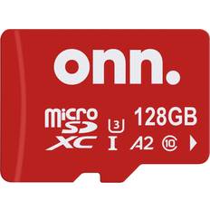 Memory Cards & USB Flash Drives Onn micro sd card red 128 gb [new ]
