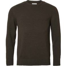 Chevalier Wykin Wool Pullover Jumper - Black/Brown