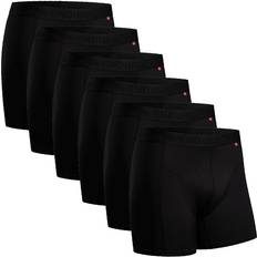 Danish Endurance Sports Trunks 6-Pack Sportskalsonger Dry Fit - Svart