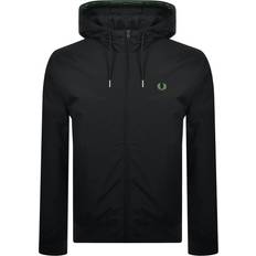 Fred Perry Jackets Fred Perry Hooded Brentham Jacket - Black