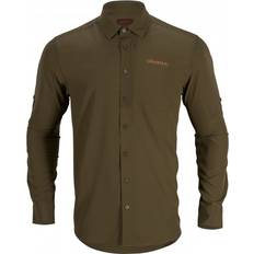 Hunting - Men Shirts Härkila Trail Hemd Shirt - Brown