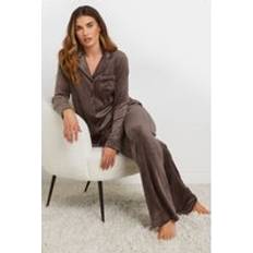 Brown - Women Pyjamas LTS Tall Chocolate Brown Pyjama Set - Chocolate Brown