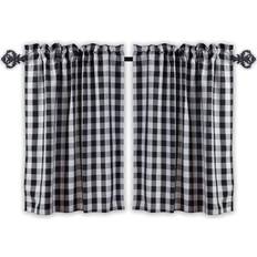 Curtains & Accessories Aiking Home Collection Tiers Small Window Treatment Curtain 28 x 30