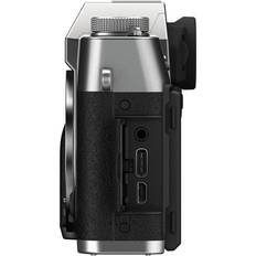 Fujifilm Mirrorless Cameras Fujifilm X-T30 II Mirrorless Camera Silver Body Only with Starter Accessory Bundle: SanDisk 64GB Ultra SDXC Memory Card 2x Replacement Batteries