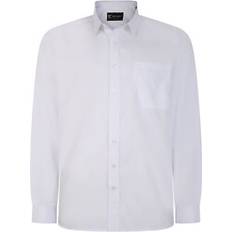 Kam Shirts Kam Classic Formal Long Sleeve Pocket Shirt - White