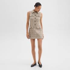 Theory Dresses Theory Military Mini Dress - Mixed Tweed