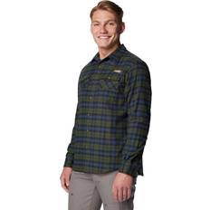 Elastane/Lycra/Spandex Shirts Columbia Roughtail Stretch Flannel Long Sleeve Shirt - Green