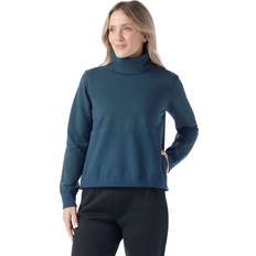 Smartwool Women Tops Smartwool Intraknit Merino Fleece Pullover - Twilight Blue