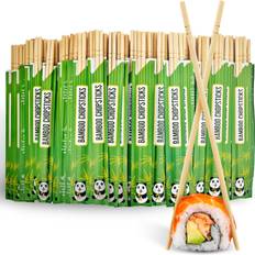 Chopsticks Stock Your Home Disposable Wooden 100 Pack Chopsticks