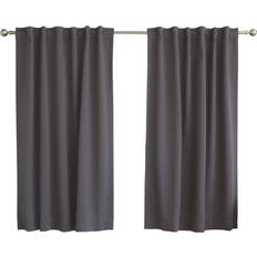Curtains & Accessories Best Home Fashion Premium Blackout Curtain Panels Solid Thermal
