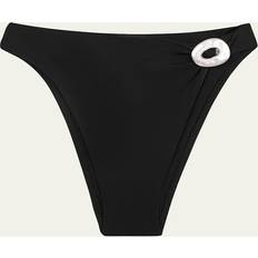 Lycra Swimwear Vix Solid Sam Bikini Bottoms - Black