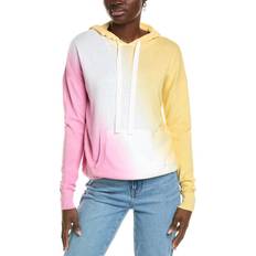 Pulls Malibu Diagonal Dip-Dye Hoodie - Pink