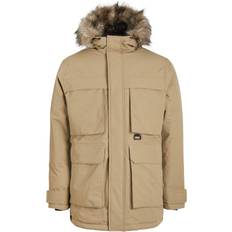 5XL - Herren Mäntel Jack & Jones Plus Parka für Herren Beige