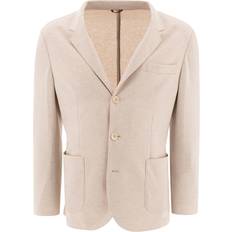 Pellava Blazerit Brunello Cucinelli Cashmere Blazer - Beige