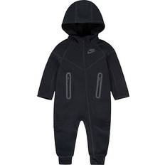 Nike Vêtements en polaire Nike Baby Sportswear Tech Fleece Hooded Coverall - Black