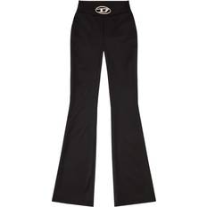 Diesel Women Pants Diesel Loose Fit Tailored Track Pants - Black