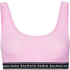 Balmain Underwear Balmain Logo Tape Sport Bra - Pink