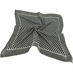 Zebra Accessories Mad Catz Spotted Spots Polka Dots Print Scarf - Black