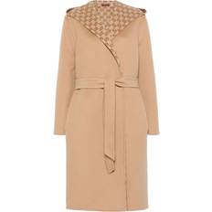 Gucci Coats Gucci Reversible GG Coat - Wool/Silk/Cupro