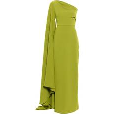 Solace London Daria Maxi Dress - Green