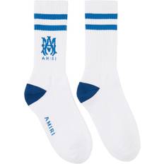 Amiri Underwear Amiri MA Stripe Socks - White Blue