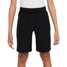 Pants Nike Big Kid's Tech Fleece Shorts - Black (FD3289-010)