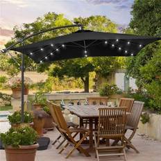 Parasols & Accessories 8.2 ft x 8.2 ft Patio Offset Cantilever Umbrella