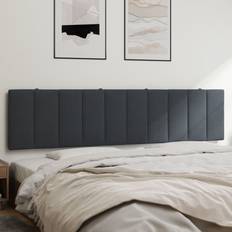 vidaXL Gavlpude 200 cm Velour Mørkegrå Sengegavl 200cm