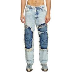 Brown - Unisex Jeans Diesel Relaxed Jeans - Blue