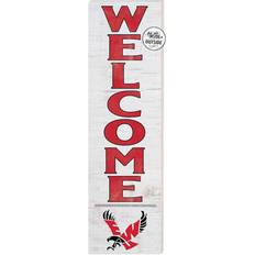 Jardine Eastern Washington Eagles 10'' x 35'' Indoor/Outdoor Welcome Sign