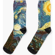 Famgem Starry Night Dress Socks - Black