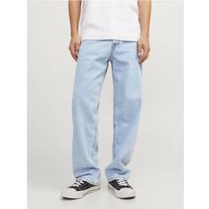 Normal Waist Jeans Jack & Jones Eddie Original Loose Jeans Bleu