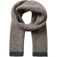 Co'Couture Accessories Co'Couture Soft Coraliecc Knit Scarf - Walnut/Gray