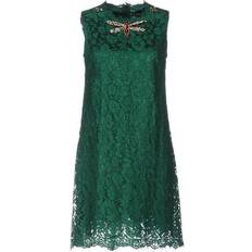 Dolce & Gabbana Green Dresses Dolce & Gabbana Woman Mini Dress Green