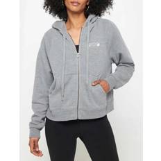 Paillettes Hauts Spiritual Gangster Inhale Everyday Zip Sweater - Heather Grey