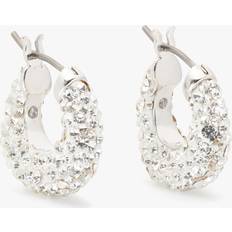 Kate Spade New York Huggie Hoop Earrings - Silver