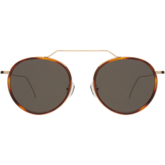 Wynwood Ace Sunglasses - Pink Lemonade/Silver/Grey Flat
