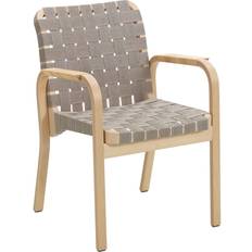 Bjørk Lenestoler Artek Armchair 45 Klarlakkert Bjørk Lenestol