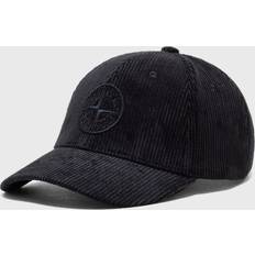 Stone Island Men Caps Stone Island Corduroy 6-Panel Cap - Blue