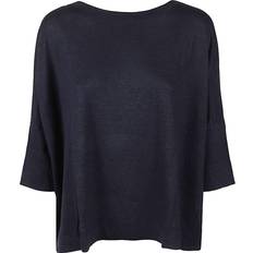 Leinen Pullover C Zero Pullover - Blue