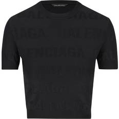 Balenciaga Tøj Balenciaga Short Sleeve Shirt - Black