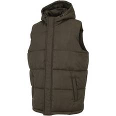 New Balance Men Vests New Balance Men's Puffer Vest Large - Green Nylon