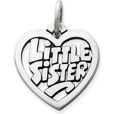 Jewelry James Avery Little Sister Heart Charm - Silver