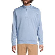 Hauts TailorByrd French Terry Quarter Zip Pullover - Blue Byrd