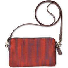 Red Clutches Vida Statement Clutch - Red Silk